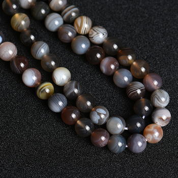 Achát gyöngyök, polírozott, eredeti dizájn a QIYUE JEWELRY által