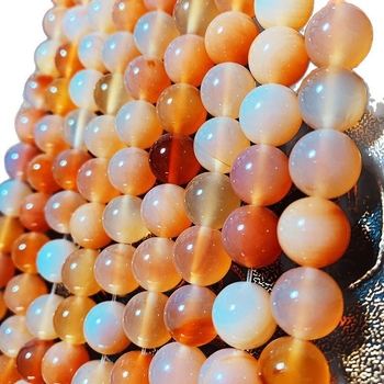 Agatne perle – 7A polirane okrugle perle za DIY nakit, Chen Ch Cheng Jewelry, Novi kineski stil, Osobni trend, proljeće 2025