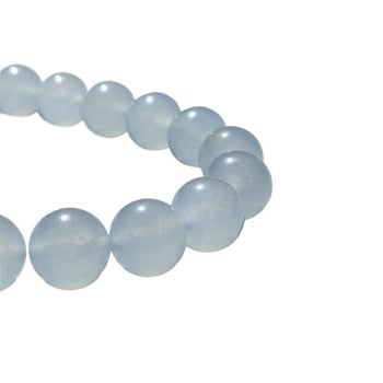 Margele libere de chalcedon – componente DIY semi-finite pentru bijuterii, brățări și coliere, stil proaspăt și dulce
