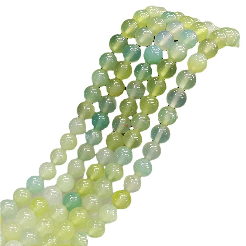 Mărgele libere din agat, lustruire și șlefuire, model totem, stil natural