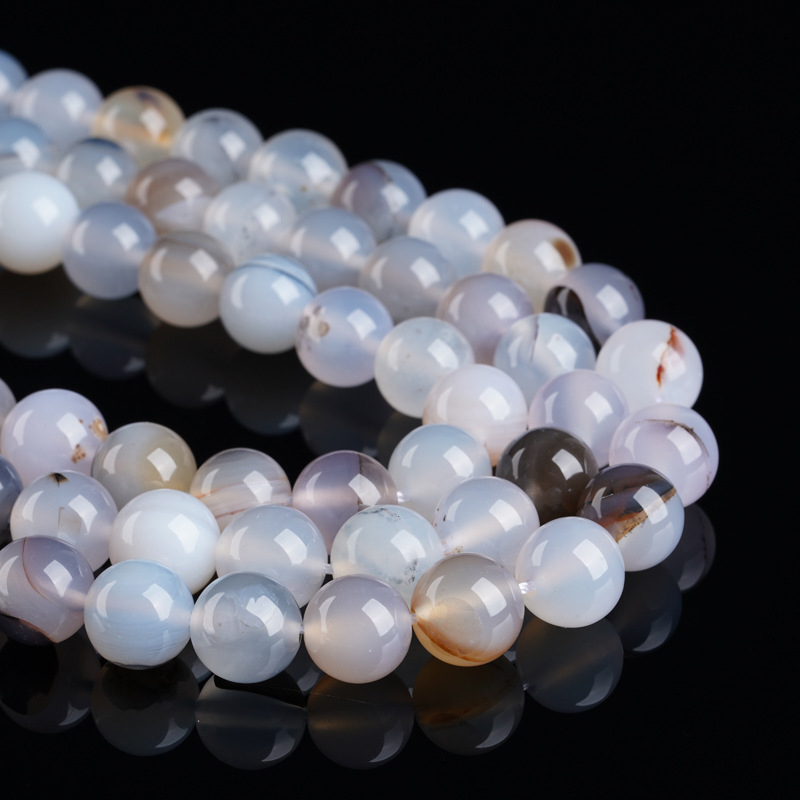 Achat gyöngyök, szabad formájú, Totem minta, vágás, csiszolás, polírozás, eredeti dizájn