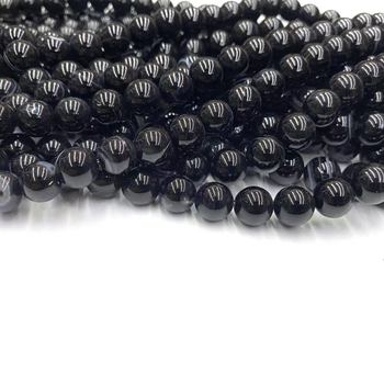 Mărgele din agată, lucioase, rotunde pentru bijuterii DIY — Material: agat; Procesare: lustruire; Stil: rotunde; Tip: mărgele libere