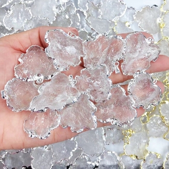 Colier din piatră semiprețioasă, formă geometrică, finisaj polisat, stil minimalist, ediția iarna 2025