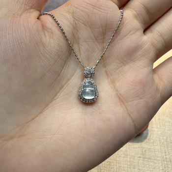 Nyaklánc kristályos ametiszt kövekkel, forma: Egyéb, feldolgozási technika: Seiko, márka Pantai (Anyag: Kristály; Kristály típus: Ametiszt; Forma: Egyéb; Feldolgozási technika: Seiko; Márka: Pantai)