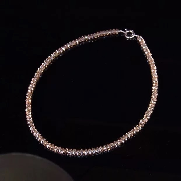 Nyaklánc | Gyöngyös lánc • Kristályos kezelés • Stílus: hullámzó, geometriai • Márka: Hui Xin Lan