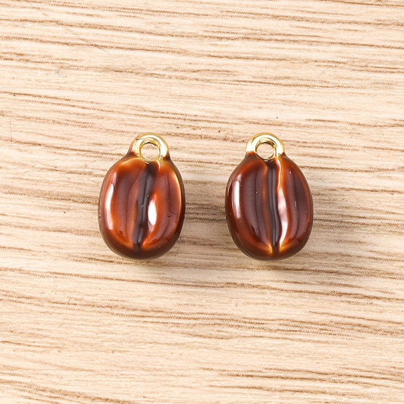 DIY ékszerkészítés kiegészítők – cinkötvözet – olajcseppentéses felület – minta: torta – 2025 nyári debütálás