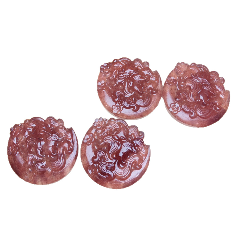 Kilencfarkú róka medálos nyaklánc, polírozott, állatövi forma, természet stílus, friss és édes, 2025 tavasz