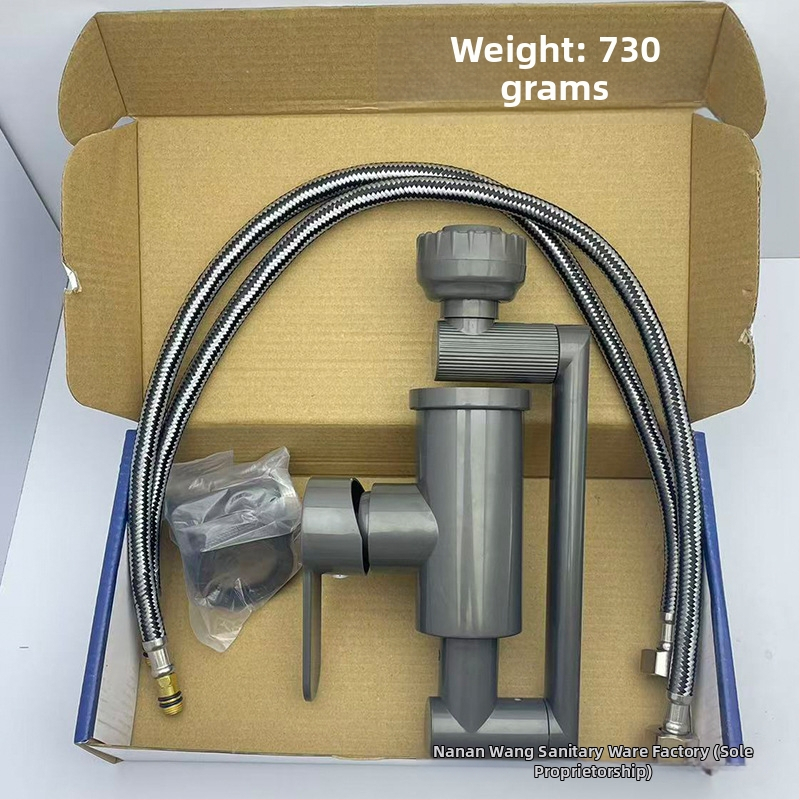 Nerūdijančio plieno ištraukiamas virtuvės čiaupas, vienos skylės montavimas, keramikinis diskas vožtuvas, modelis 1200