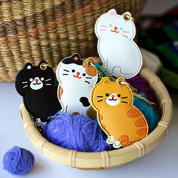 Nahkkaarditasku võtmehoidjaga – ligipääsukaartidele, loomamustriga, tänavust mood, unisex, 2024 kevad