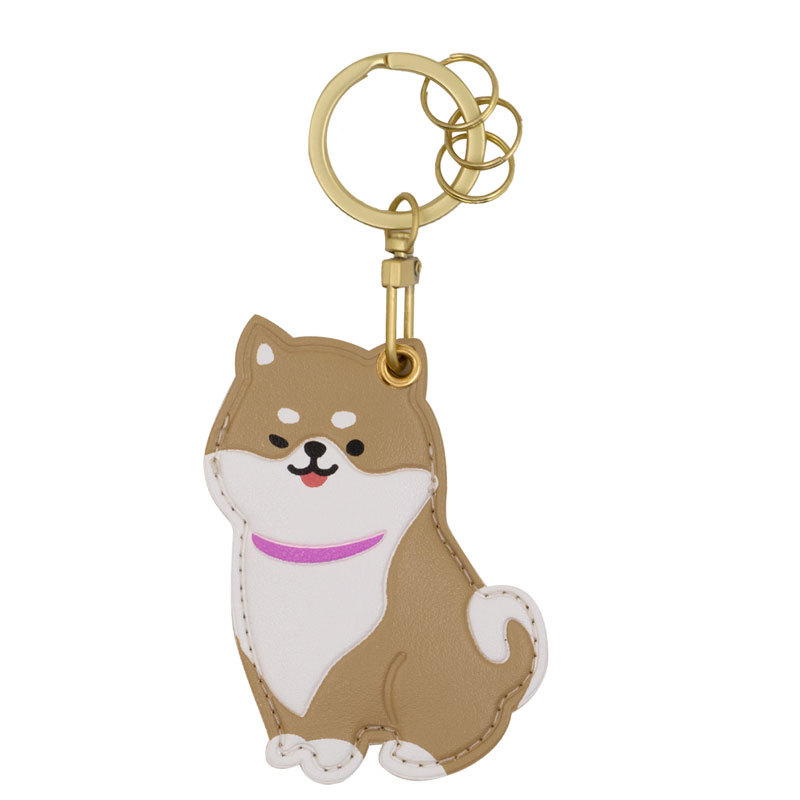 Nahkkaarditasku võtmehoidjaga – ligipääsukaartidele, loomamustriga, tänavust mood, unisex, 2024 kevad