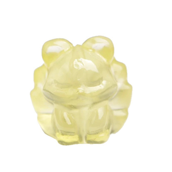 Κρεμαστό από κιτρίνη κρύσταλλο – μοτίβο εννιά-ουρά αλεπούς, για DIY κοσμήματα, χωρίς πλευρικά λίθους, γλυκό στυλ