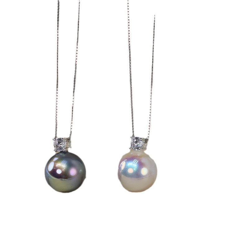 Ogrlica od umjetnog kristala, elektroplatiranje, običan lanac, geometrijski stil, za žene (Material: artificial crystal; Treatment: electroplating; Chain: regular chain; Style: geometric; For women)