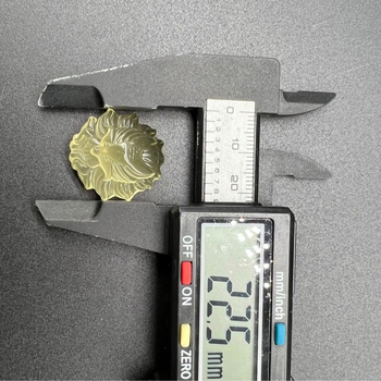 Κρεμαστό με κρύσταλλο κιτρίνης – τρισδιάστατη εννιάουρη αλεπού