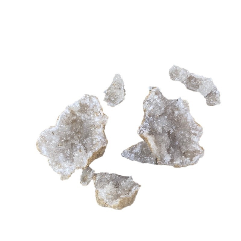 Agát-barlang kristály geológiai példány; Anyag: Agát; Kategória: Geometria; Csomagolás: PP zacskó; Anyagtípus: Kristály; Stílus: Modern egyszerűség