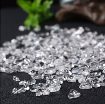 Balts kristāla grants akvārija un puķu poda dekorēšanai, demagnetizējošs akmens, izskats: neapstrādāts akmens, izcelsme: Shantou