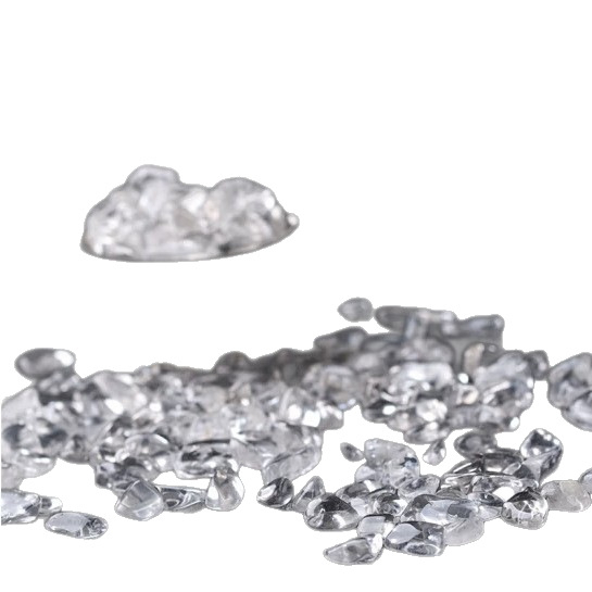 Balts kristāla grants akvārija un puķu poda dekorēšanai, demagnetizējošs akmens, izskats: neapstrādāts akmens, izcelsme: Shantou