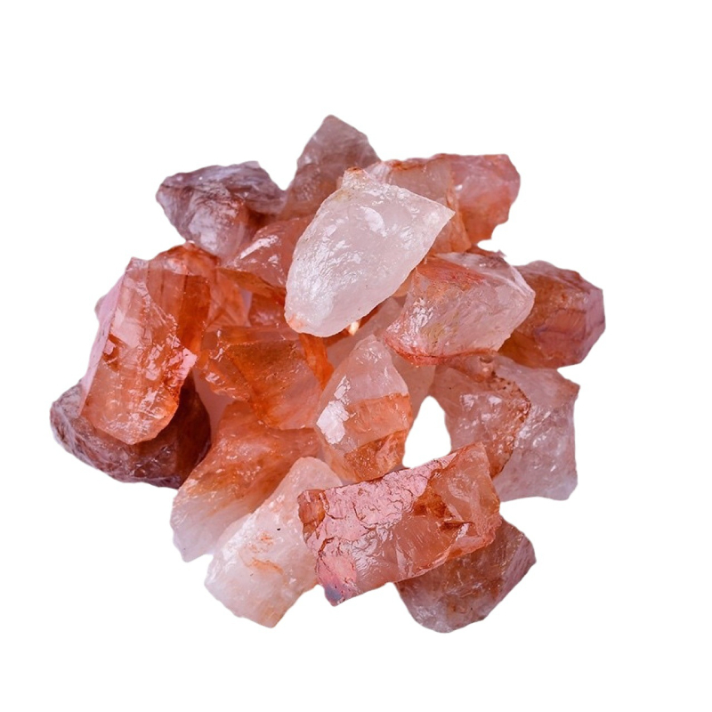 Prirodni crveni kristal – veliki surovi kamen za rezbarenje, mineralni uzorak za učenje