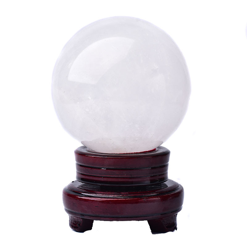 Кристална топка от кристал; форма: топка; произход: Donghai County, Lianyungang; марка: Zhouyang