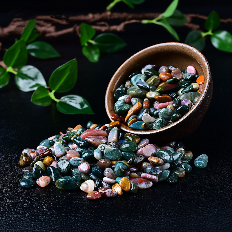 Ocean Jasper kristalni sirovi kamen, PP vrećica pakiranje, moderan minimalistički stil