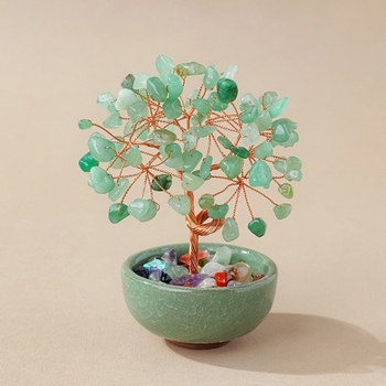 Kristályfa asztali dísz — modern minimalista stílus; Anyag: kristály; Márka: Ah peng crystal crafts; Kategória: kristályfa.