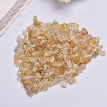 Citrin kristalni šljunak za akvarij i dekoraciju posuda — Kunyou Jewelry; Materijal: Citrine; Kategorija: Crystal Gravel; Pakiranje: PP vrećica, pojedinačno pakirano; Stil: Moderna jednostavnost