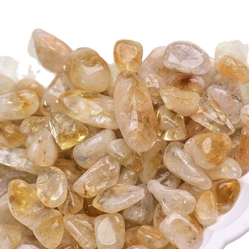 Citrin kristalni šljunak za akvarij i dekoraciju posuda — Kunyou Jewelry; Materijal: Citrine; Kategorija: Crystal Gravel; Pakiranje: PP vrećica, pojedinačno pakirano; Stil: Moderna jednostavnost