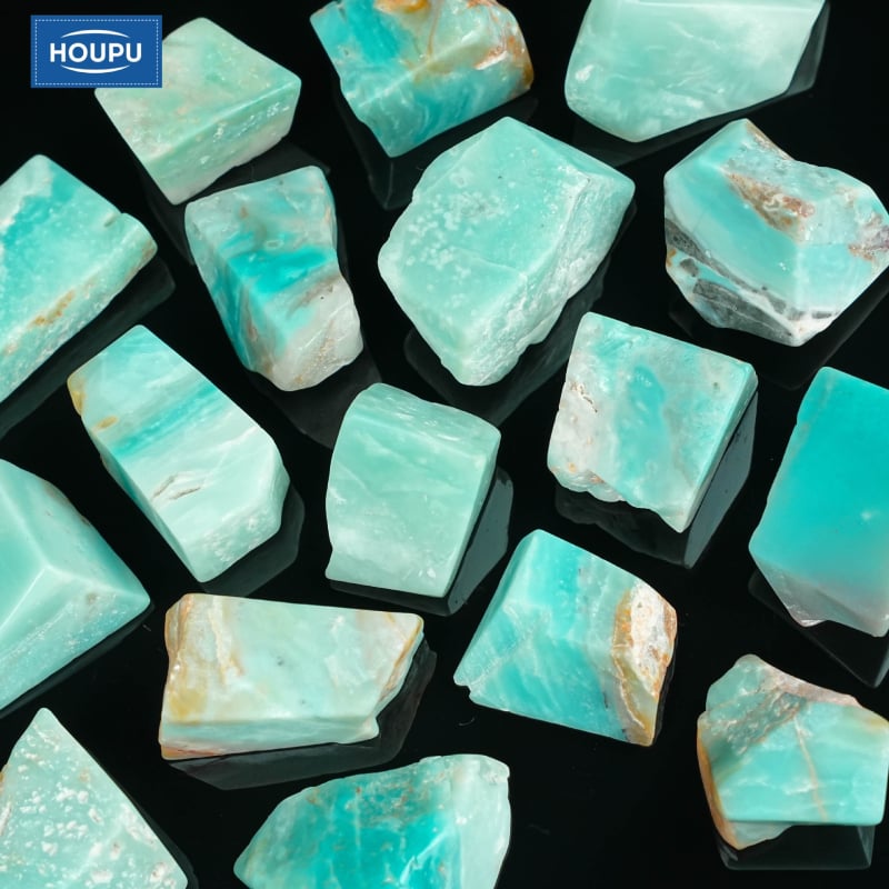 Amazonit kristal, sirovi kamen, slobodno oblikovan kućni dekor, kamen za aromaterapiju, kamen za uređenje akvarija; porijeklo: Lianyungang Donghai County