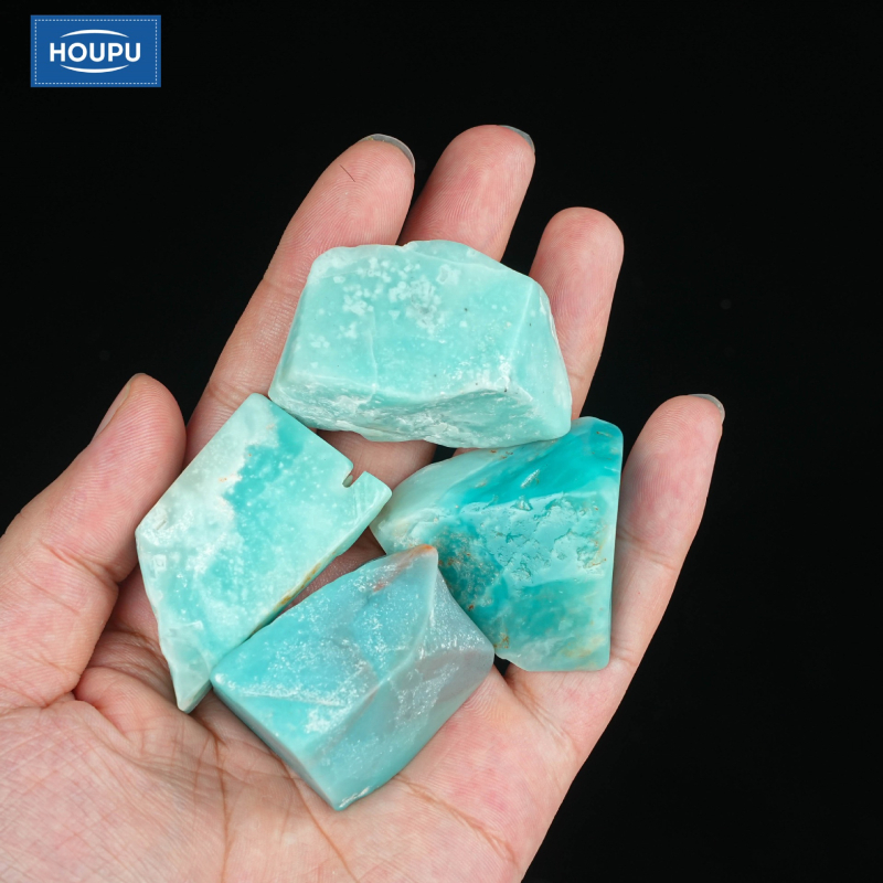 Amazonit kristal, sirovi kamen, slobodno oblikovan kućni dekor, kamen za aromaterapiju, kamen za uređenje akvarija; porijeklo: Lianyungang Donghai County
