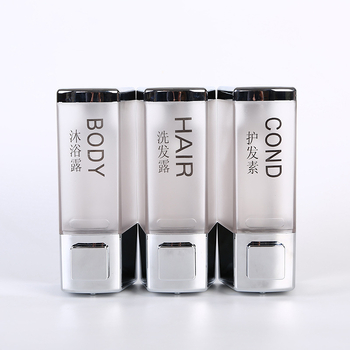 Дозатор за сапун 53 – патентован модел, PC/ABS, ръчно натискане, инжекционно формоване, модерен минималистичен стил