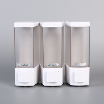 Дозатор за сапун 53 – патентован модел, PC/ABS, ръчно натискане, инжекционно формоване, модерен минималистичен стил