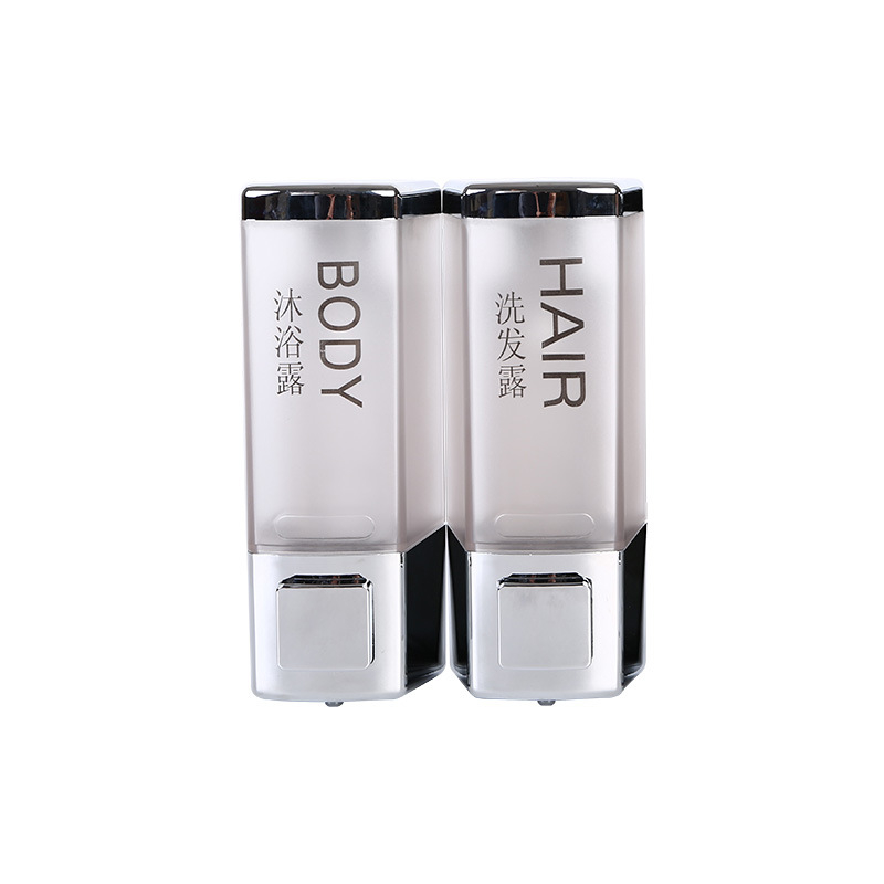 Дозатор за сапун 53 – патентован модел, PC/ABS, ръчно натискане, инжекционно формоване, модерен минималистичен стил