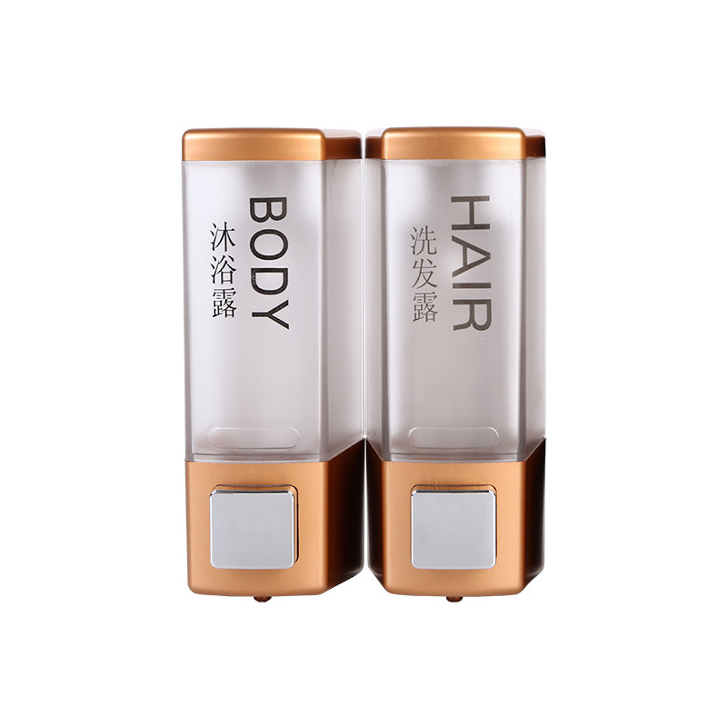 Дозатор за сапун 53 – патентован модел, PC/ABS, ръчно натискане, инжекционно формоване, модерен минималистичен стил