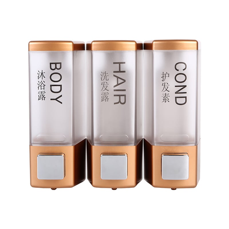 Дозатор за сапун 53 – патентован модел, PC/ABS, ръчно натискане, инжекционно формоване, модерен минималистичен стил