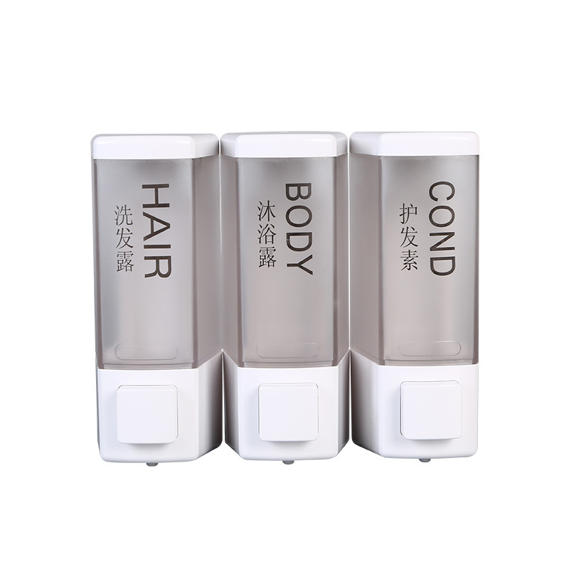 Дозатор за сапун 53 – патентован модел, PC/ABS, ръчно натискане, инжекционно формоване, модерен минималистичен стил