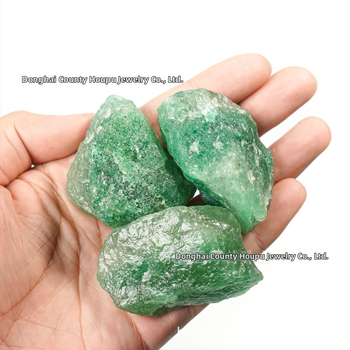 Zemeņu kristāla difūzijas akmens aromaterapijai, nerafinēts akmens izskats, DIY ar pērlēm