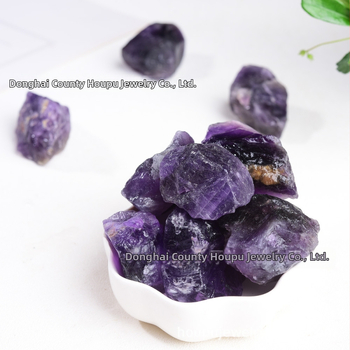 Piatră brută de ametist natural, netăiată, pentru difuzoare, acvarii și ghivece