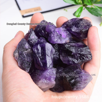 Piatră brută de ametist natural, netăiată, pentru difuzoare, acvarii și ghivece