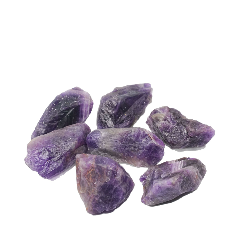 Piatră brută de ametist natural, netăiată, pentru difuzoare, acvarii și ghivece