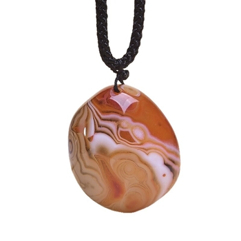 Agatni kristalni privjesak – moderan minimalistički stil, spreman za poklon za rođendan, putovanje ili zabavu