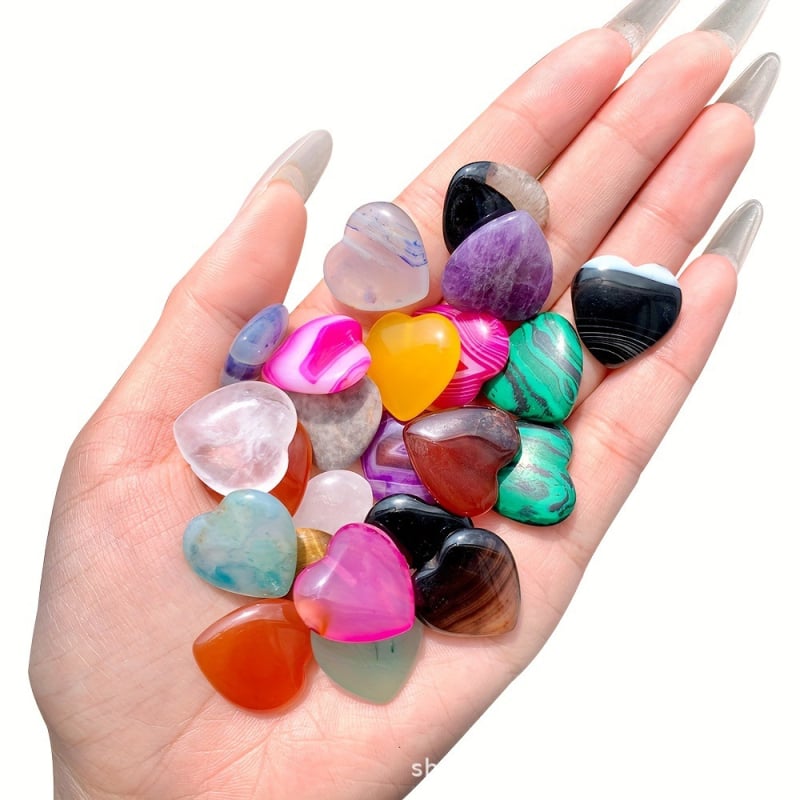 Kristalno srcolasto ukras za DIY nakit