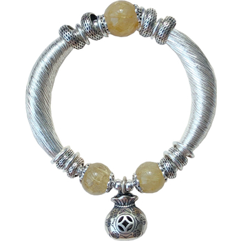 Bakrena narukvica, unisex, retro stil, porijeklo Guangzhou, metal s kvalitetom srebra