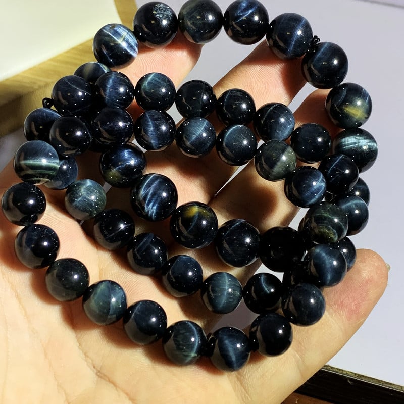 Narukvica - Tigrovo oko, Polirano, Unisex, U-oblik