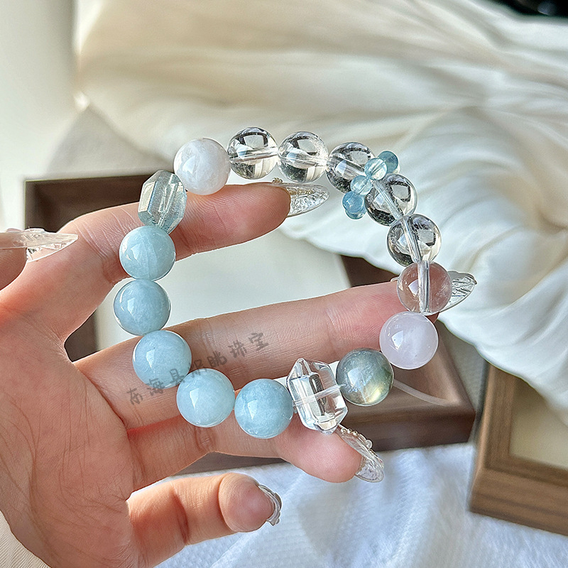 Βραχιόλι με πρωτότυπο σχέδιο, κρύσταλλο, χωρίς δευτερεύον λίθο, 2025 καλοκαίρι, στυλ μόδας OL