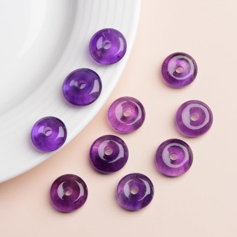 Beibeifu βραχιόλι από αμέθυστο με σκαλιστό κρεμαστό, κινέζικού στυλ, άνοιξη 2024