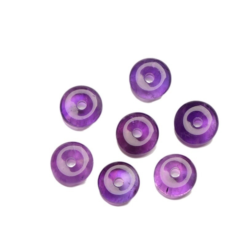 Beibeifu βραχιόλι από αμέθυστο με σκαλιστό κρεμαστό, κινέζικού στυλ, άνοιξη 2024