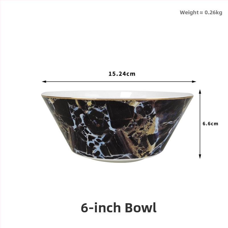 Set de farfurii plate bone china, în stil Nordic, rotund, cu modele multiple, inclus cană de lapte și ceașcă de cafea