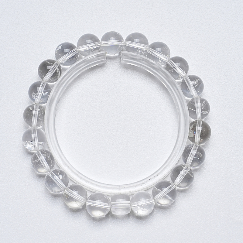 Βραχιόλι με κρύσταλλους, κινεζικού στυλ, εξαρτήματα από χαλκού κράμα, χωρίς πλευρικούς λίθους, κυκλοφορεί άνοιξη 2025