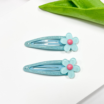 Vaikų plaukų aksesuarų rinkinys, Bb segtukas, rankų darbo, 6 vnt., animacinio stiliaus, vaikams nuo 10 metų