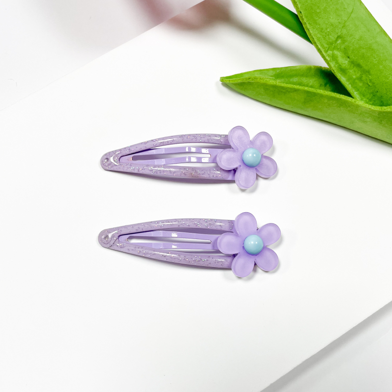 Vaikų plaukų aksesuarų rinkinys, Bb segtukas, rankų darbo, 6 vnt., animacinio stiliaus, vaikams nuo 10 metų