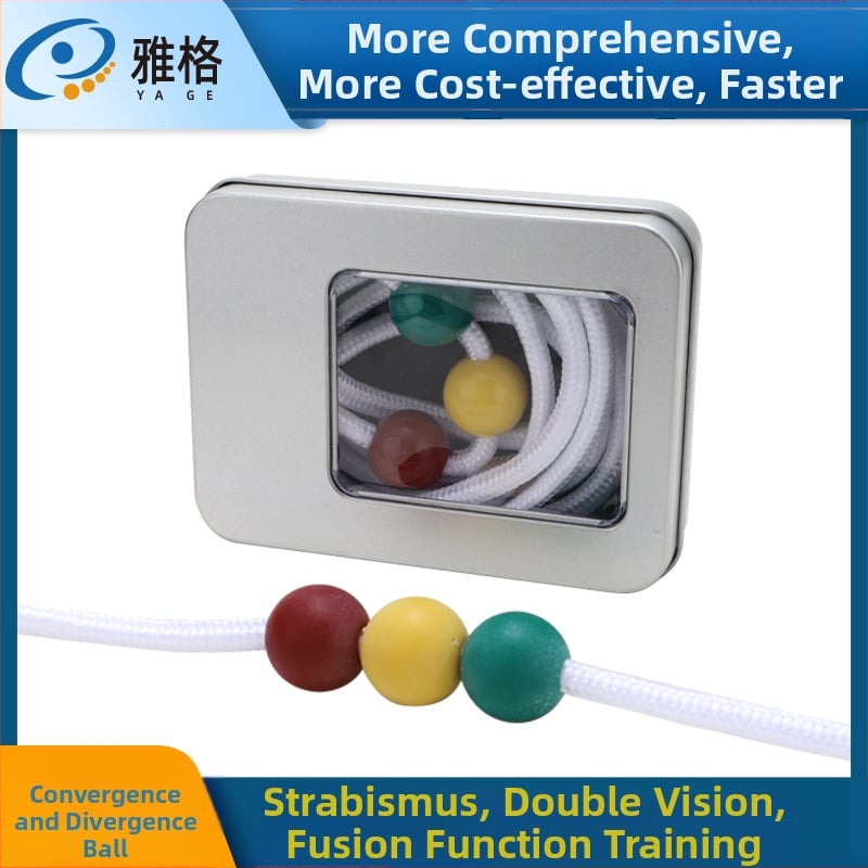 Akių treniravimo kamuolys – nylon rope-beads, model Gathering and dispersing ball, tinkamas mokymuisi ir biurui